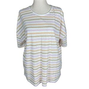 Madewell Raw Edge Lighthouse Tee Shirt